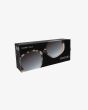 OOZOO SUNGLASSES / BLACK- PINK SHINY SG008-BP