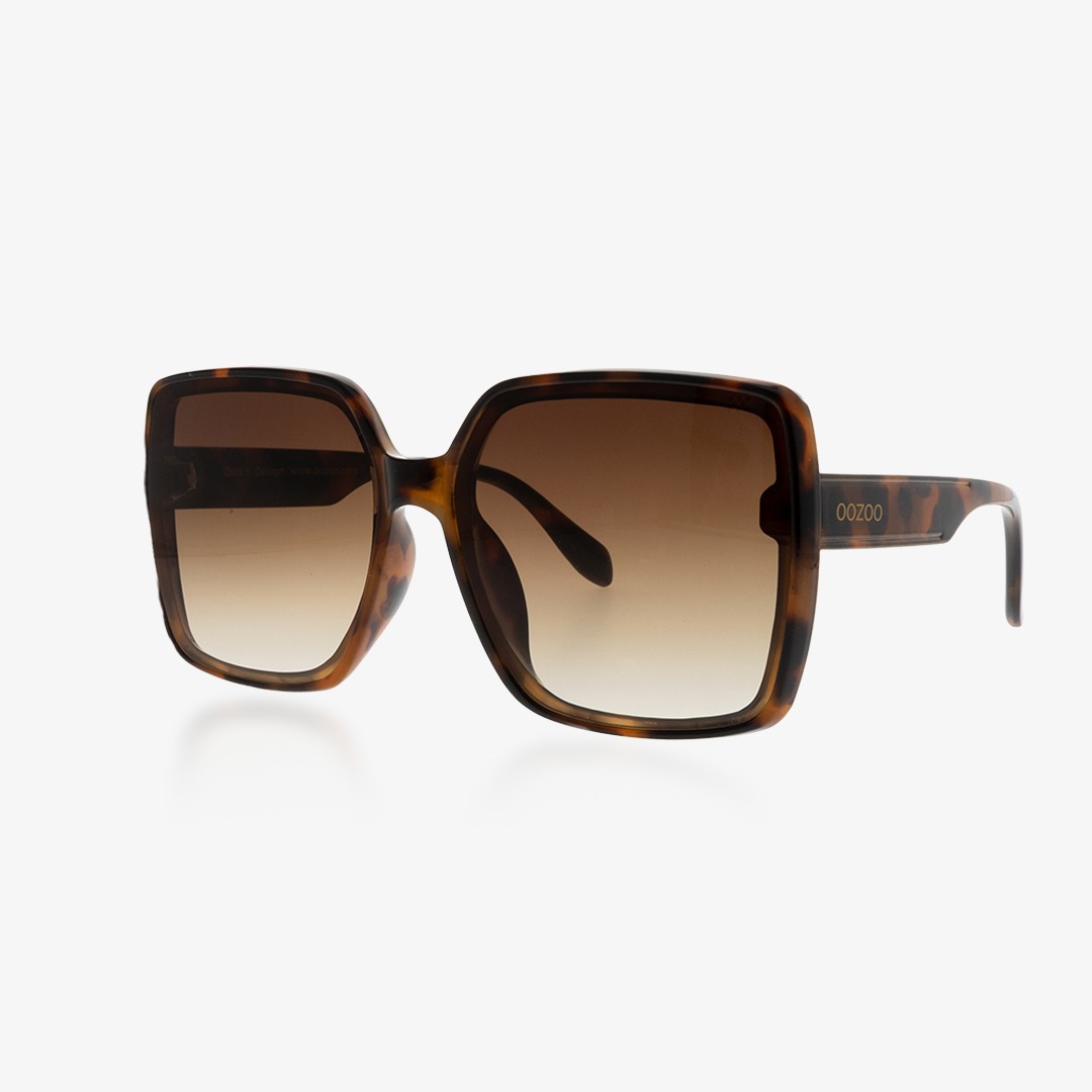 OOZOO SUNGLASSES / BROWN TURTOISE, SHINY SG006-TB-2