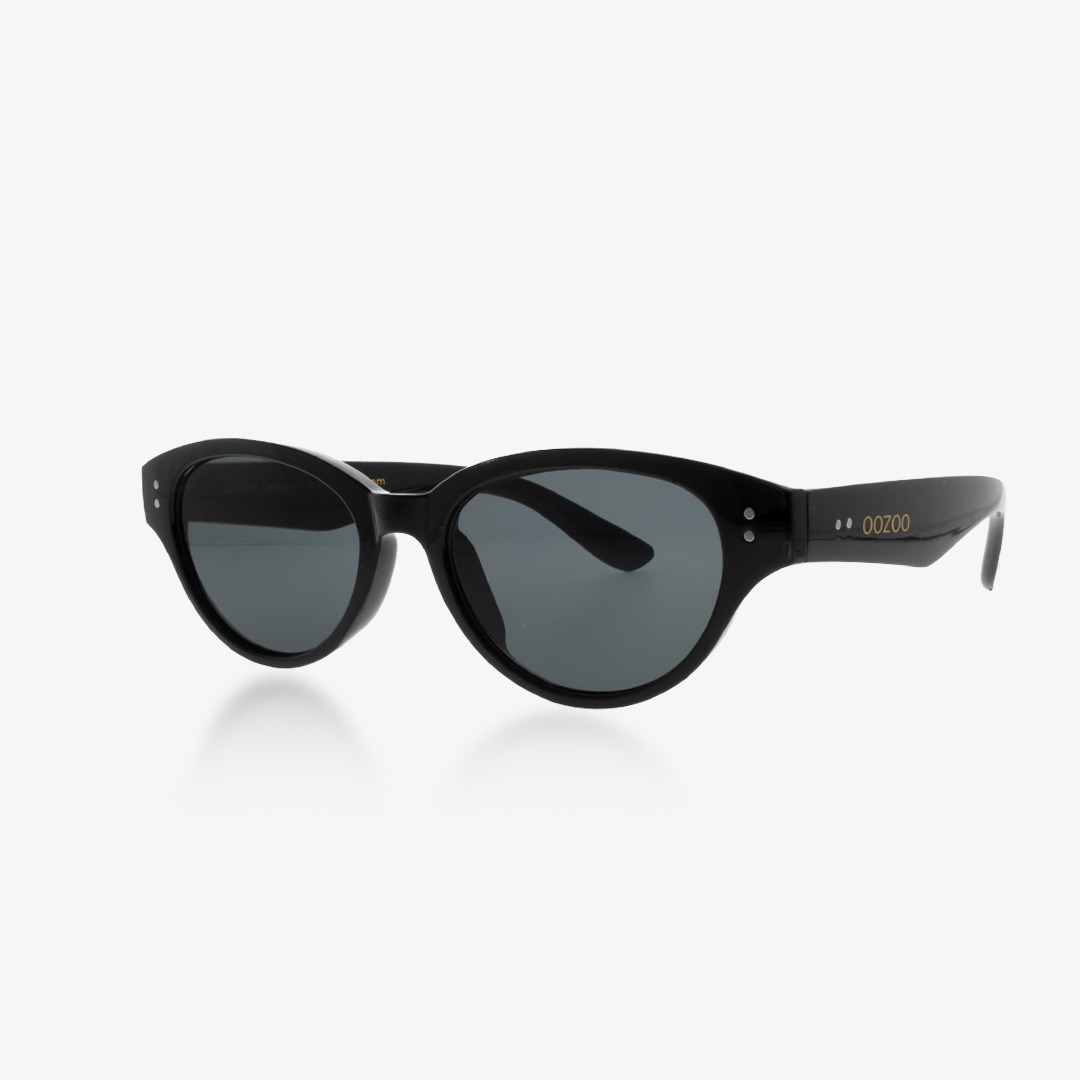 OOZOO SUNGLASSES / BLACK, SHINY SG007-BK-2