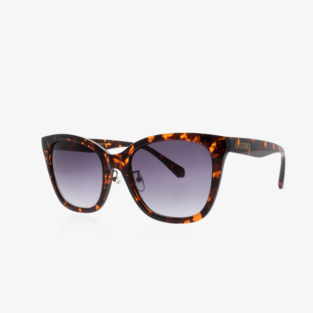 OOZOO SUNGLASSES / BROWN TURTOISE, SHINY SG009-TB-2
