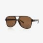 OOZOO SUNGLASSES / BROWN SHINY SG002-BR