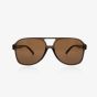 OOZOO SUNGLASSES / BROWN SHINY SG002-BR