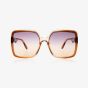OOZOO SUNGLASSES / ORANGE SHINY SG006-OT