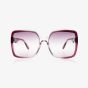 OOZOO SUNGLASSES / PINK SHINY SG006-PT