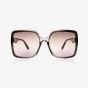 OOZOO SUNGLASSES / TAUPE SHINY SG006-TT