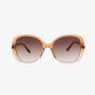 OOZOO SUNGLASSES / PINK, SHINY SG008-PK