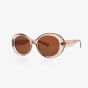 OOZOO SUNGLASSES / BEIGE, SHINY SG010-BG