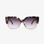 OOZOO SUNGLASSES / BLACK TORTOISE PINK SHINY SG012-BP