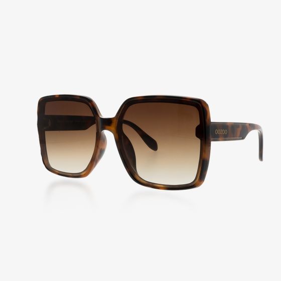 OOZOO SUNGLASSES / BROWN TURTOISE, SHINY SG006-TB