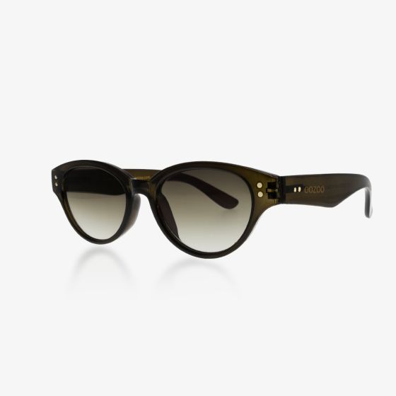 OOZOO SUNGLASSES / DARK GREEN SHINY SG007-GR