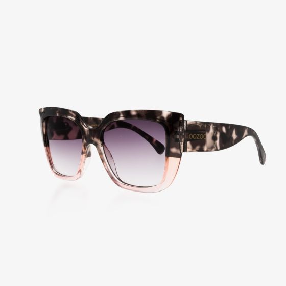 OOZOO SUNGLASSES / BLACK TORTOISE PINK SHINY SG012-BP