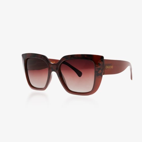 OOZOO SUNGLASSES / BURGUNDY TORTOISE SHINY SG012-TR