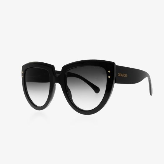 OOZOO SUNGLASSES / BLACK SHINY SG014-BK