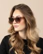 OOZOO SUNGLASSES / PINK, SHINY SG005-PK