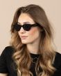 OOZOO SUNGLASSES / BLACK, SHINY SG007-BK