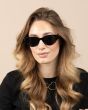 OOZOO SUNGLASSES / BLACK, SHINY SG007-BK