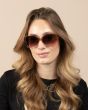 OOZOO SUNGLASSES / PINK, SHINY SG008-PK