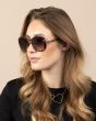 OOZOO SUNGLASSES / BROWN-GREEN TORTOISE, SHINY SG008-TG