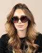 OOZOO SUNGLASSES / BROWN-GREEN TORTOISE, SHINY SG008-TG
