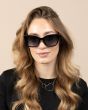 OOZOO SUNGLASSES / BLACK, SHINY SG009-BK