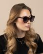 OOZOO SUNGLASSES / BROWN TURTOISE, SHINY SG009-TB