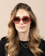 OOZOO SUNGLASSES / PINK-RED TURTOISE, SHINY SG010-PR