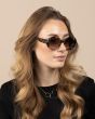 OOZOO SUNGLASSES / GREEN TURTOISE, SHINY SG010-TG