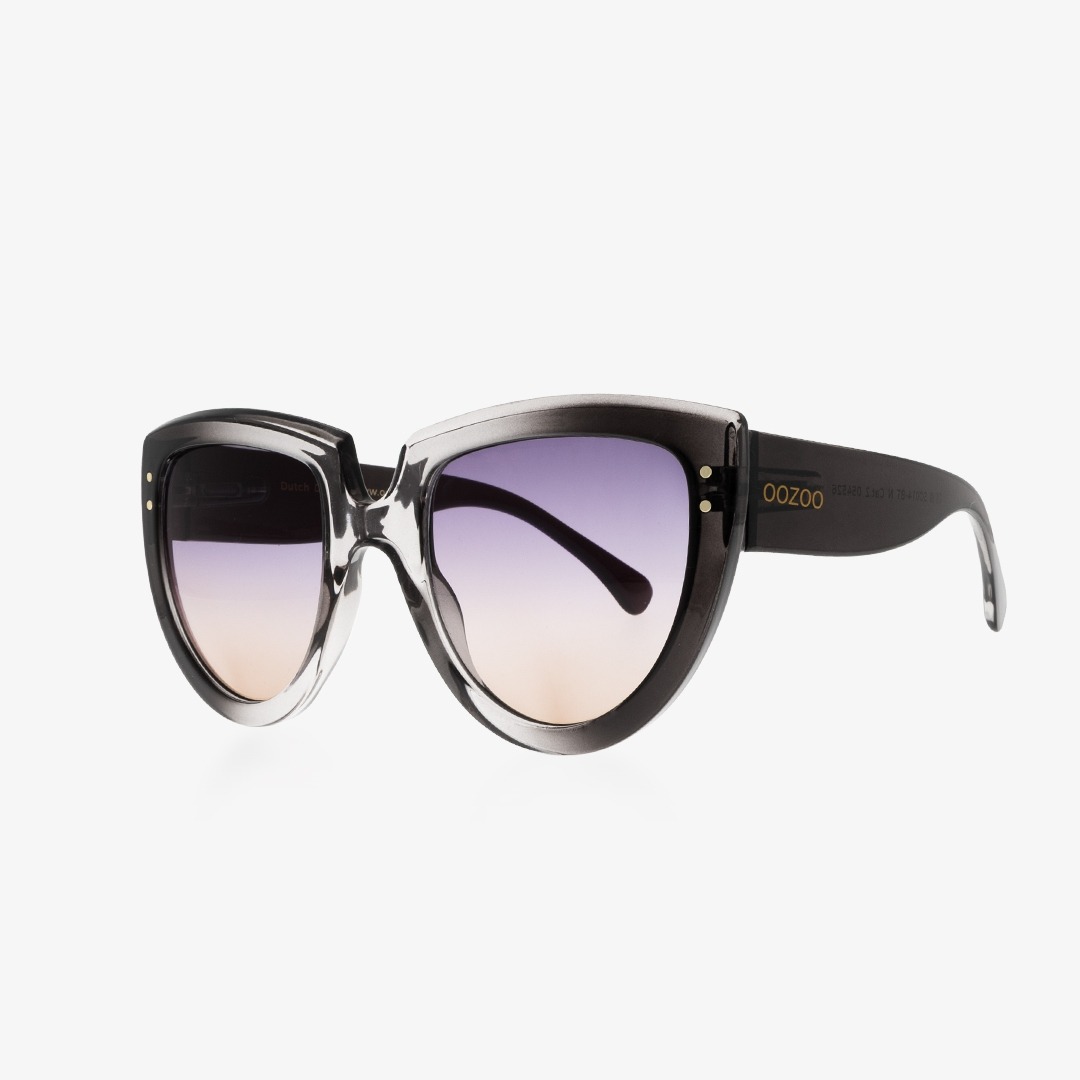 OOZOO SUNGLASSES / BLACK SHINY SG014-BT-2