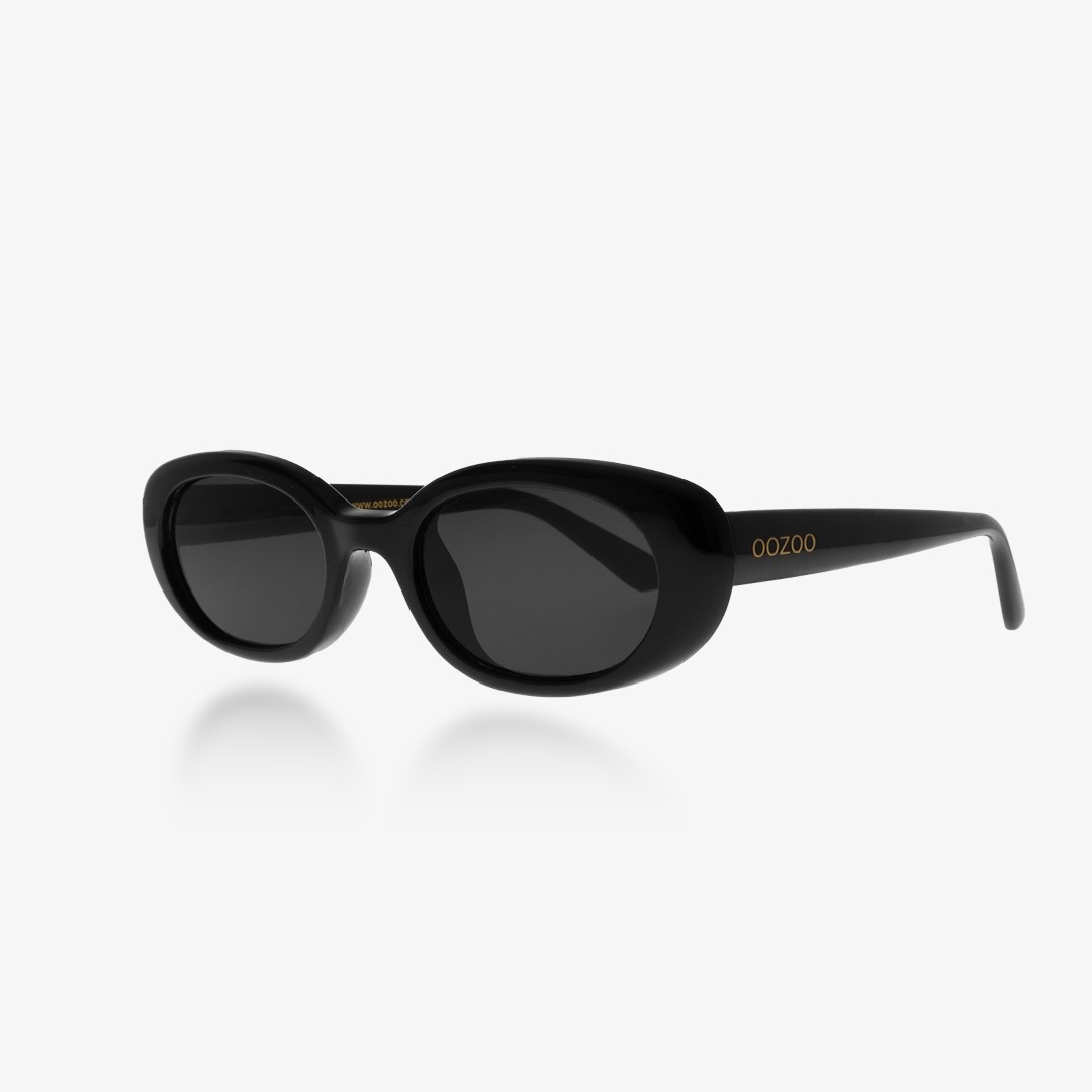 OOZOO SUNGLASSES / BLACK SHINY SG015-BK-2