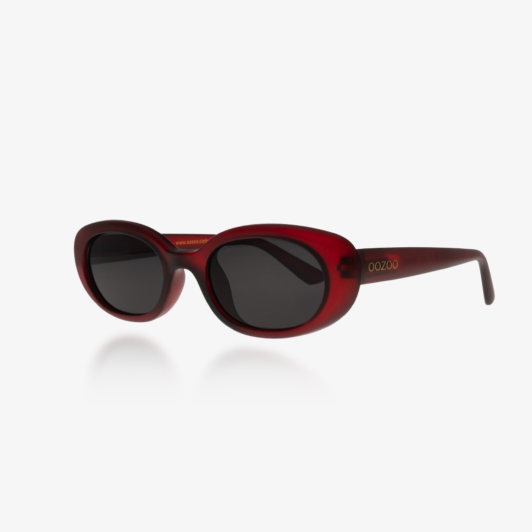 OOZOO SUNGLASSES / BURGUNDY MATT SG015-BX-2